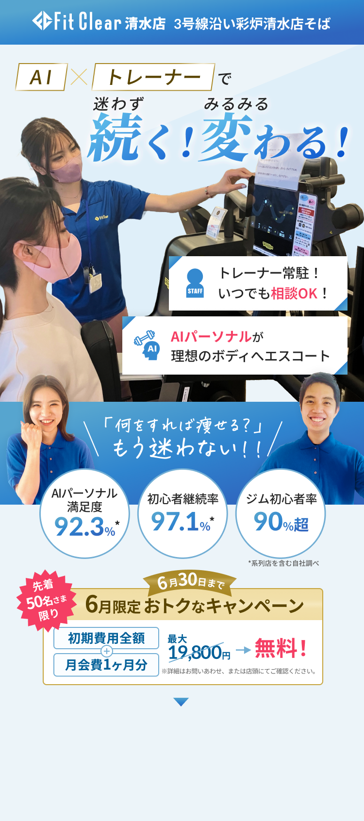 フィットクリア清水店